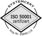 ISO 50001 zertifiziert